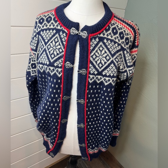 Dale of Norway Wool Cardigan VINTAGE (pls see exact measurements) - Picture 1 of 7